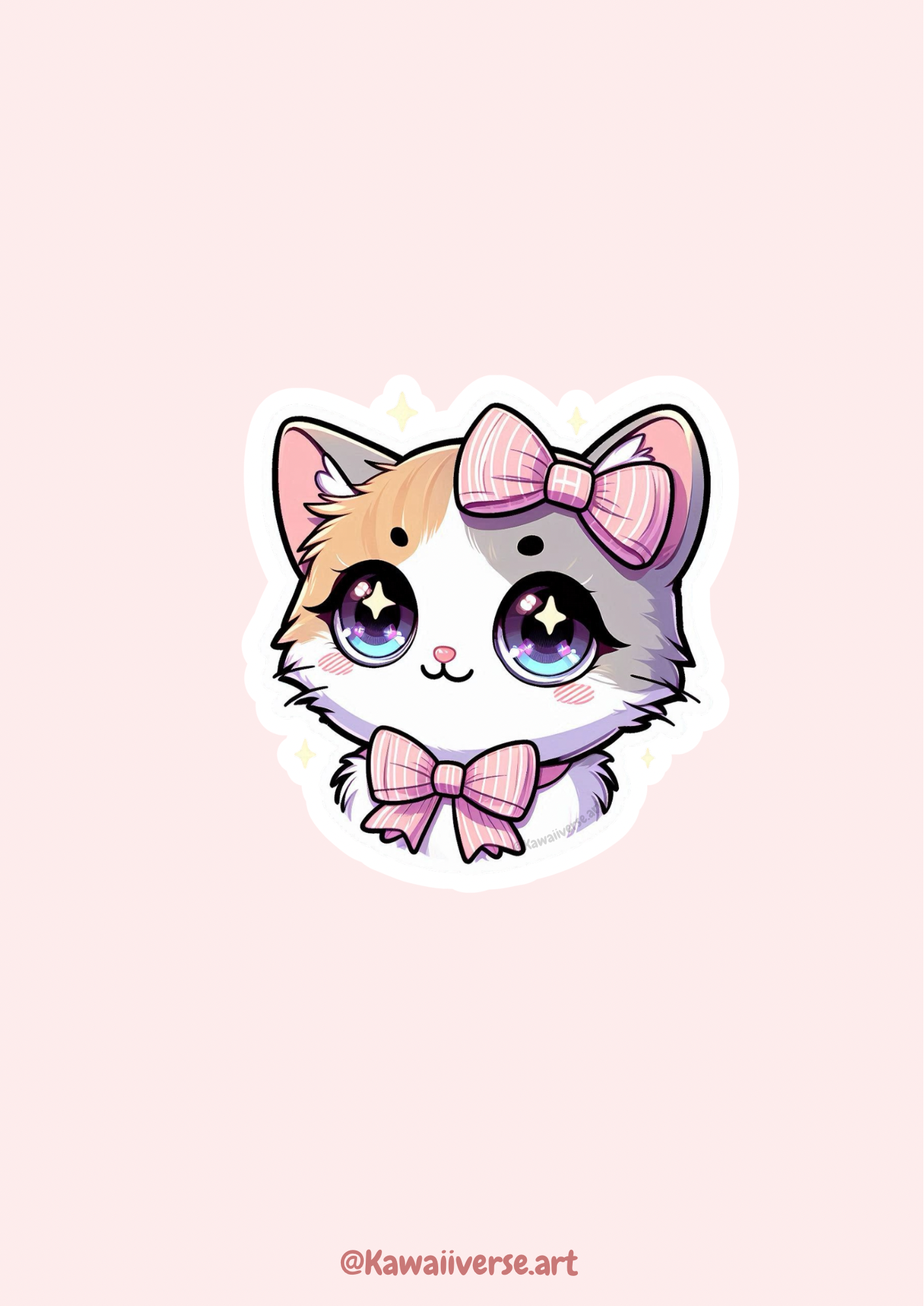 🐱Pack de stickers- Gatitos kawaii 🐱
