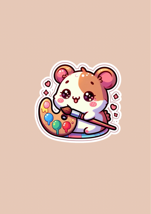 🐹 Pack de Stickers – Hámsters Kawaii 🐹